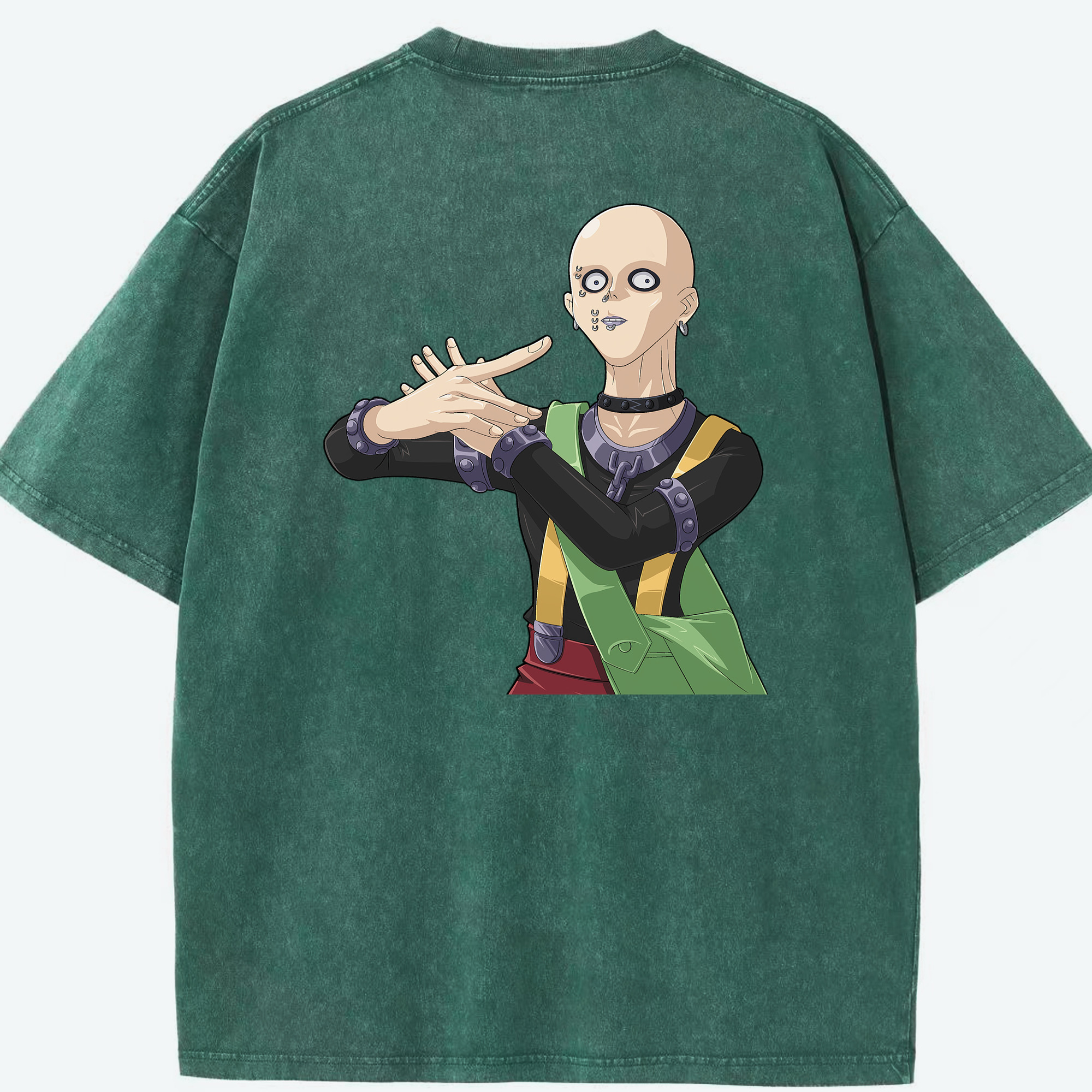 （画像用） 遊☆戯☆王 Yu-Gi-Oh! 綿100% ヴィンテージ風 半袖Tシャツ（背面プリント）